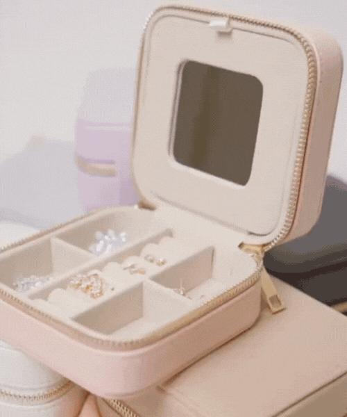 Birth Flower Jewelry Case